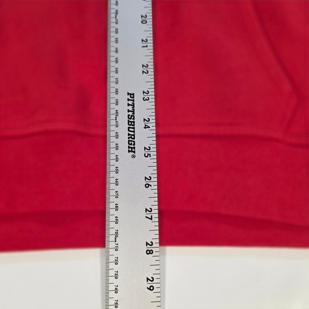 Nike Les Rouges Hoodie Mens Medium Red Graphic Pullover Sweatshirt - Picture 7 of 9
